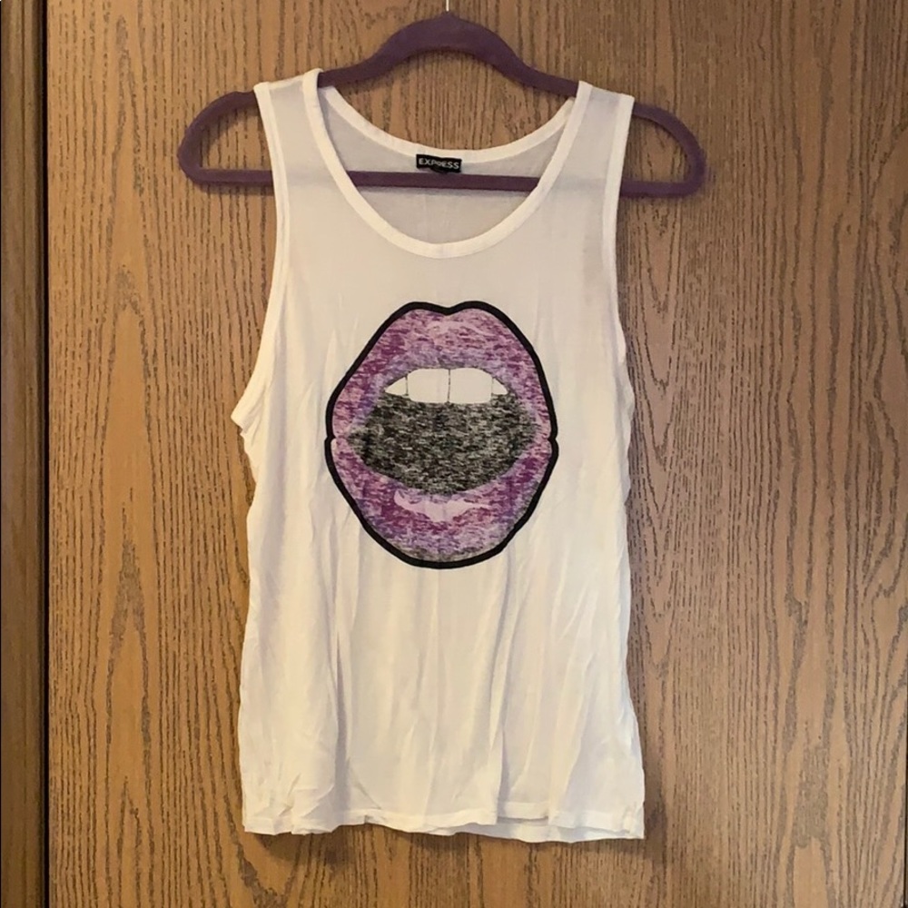 Graphic tank top